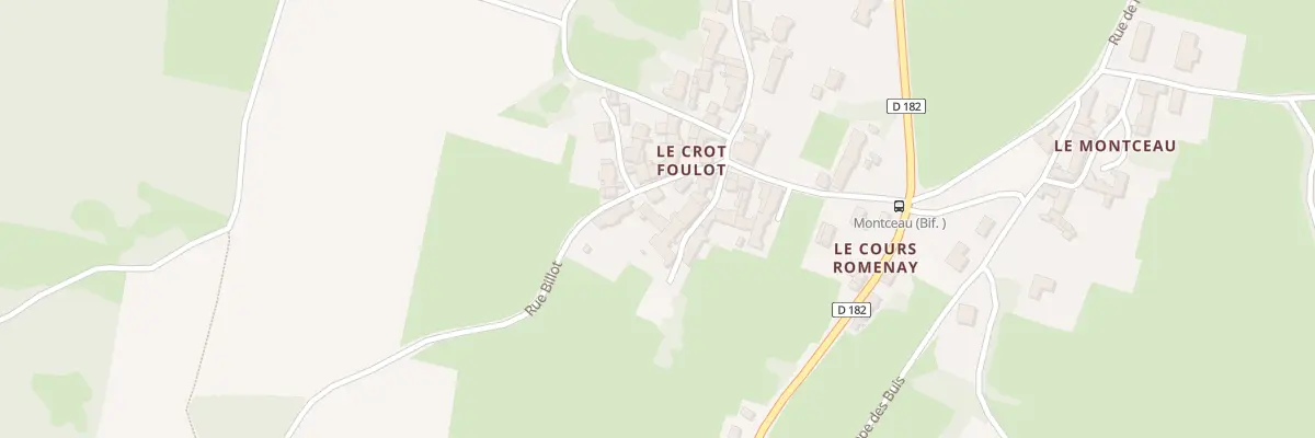 Plan du 5204 Au Crot Foulot à Jugy