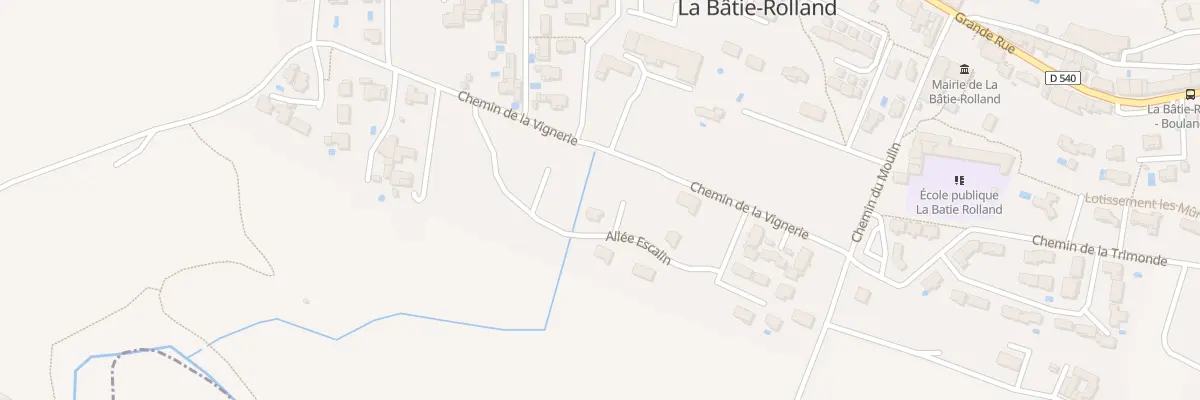 Plan du 8 Les Jardins de la Bastide à La Bâtie-Rolland
