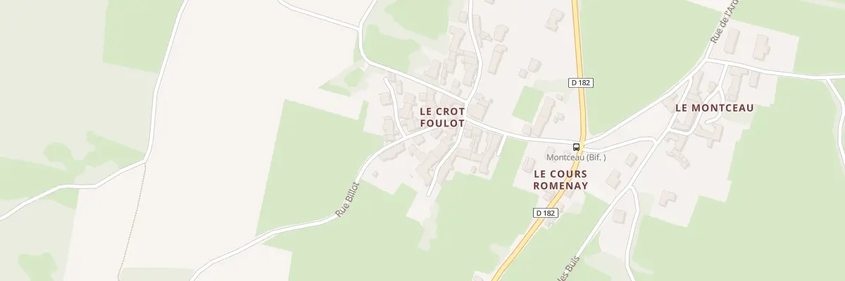 Plan du 5065 Au Crot Foulot à Jugy