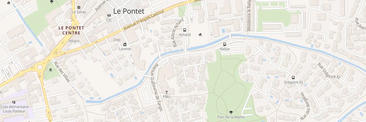 Plan du 9 Rue Urbain V au Pontet