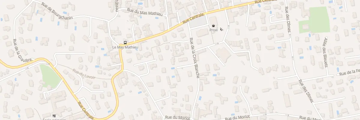 Plan du 116 Rue de la Croix Blanche à Montanay