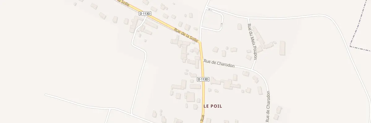 Plan du 10 Grande Rue de le Poil à Montagny-lès-Beaune