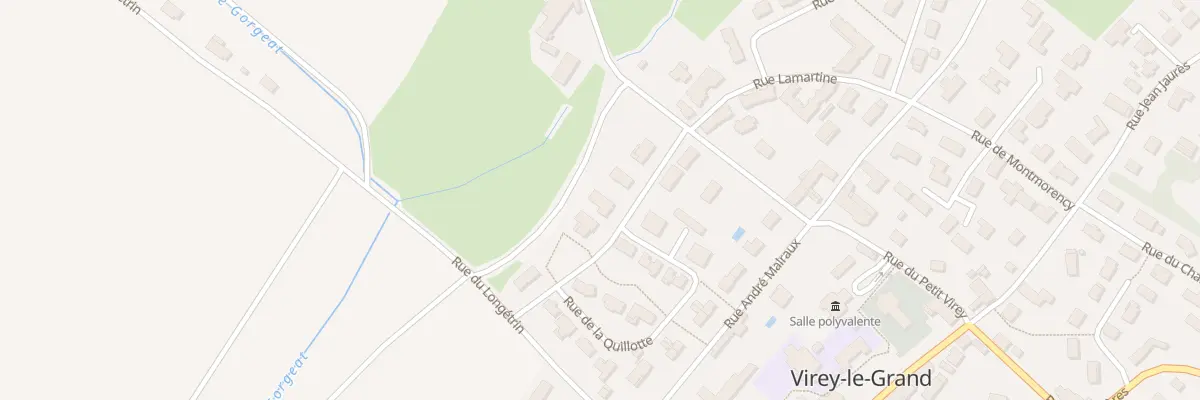 Plan du 73 Rue de la Quillotte à Virey-le-Grand