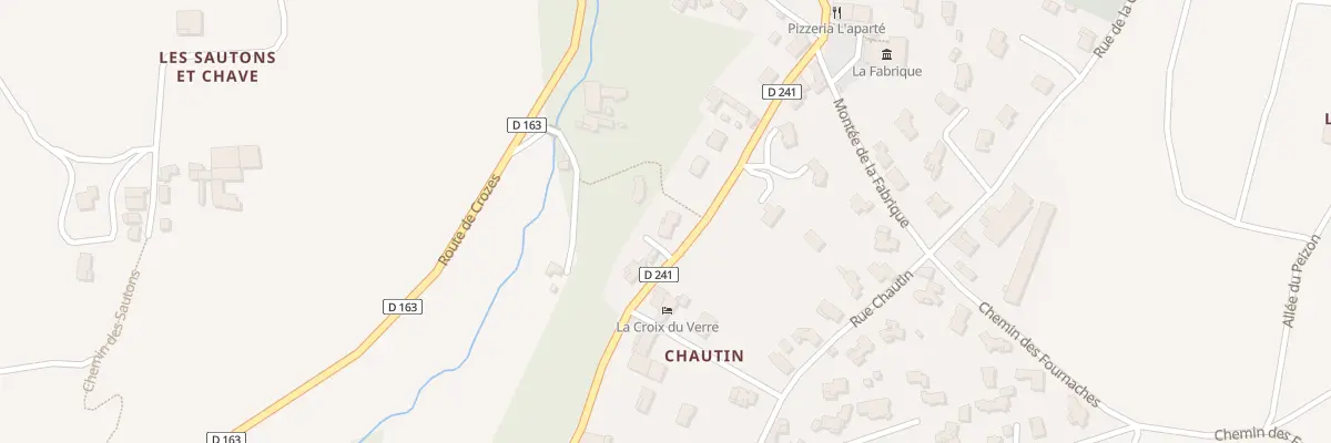 Plan du 5216 Le Village à Larnage