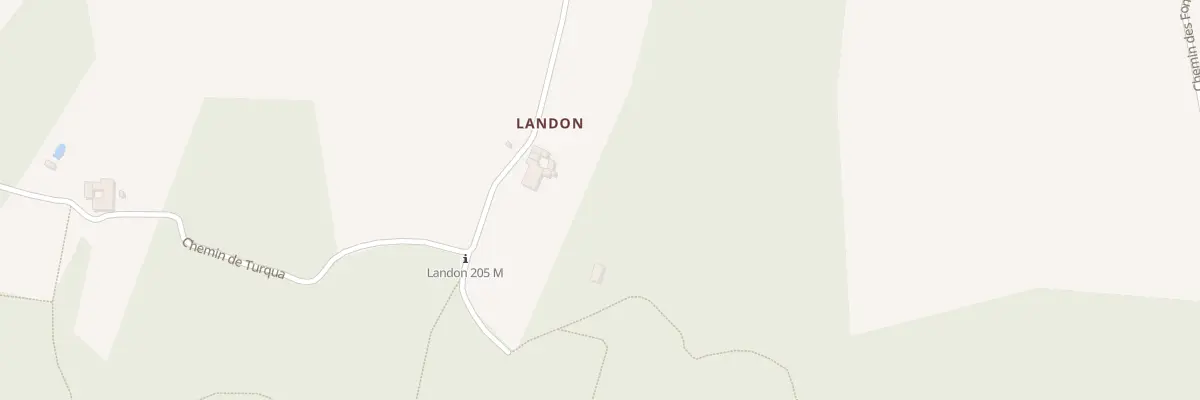 Plan du 935 Che de Turqua à Grane