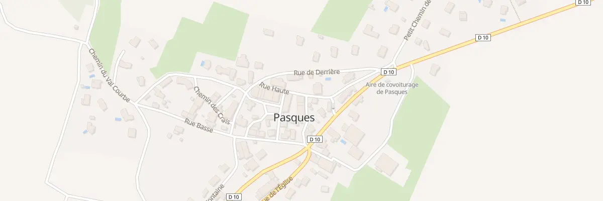 Plan du 2 Rue du Vieux Renard à Pasques