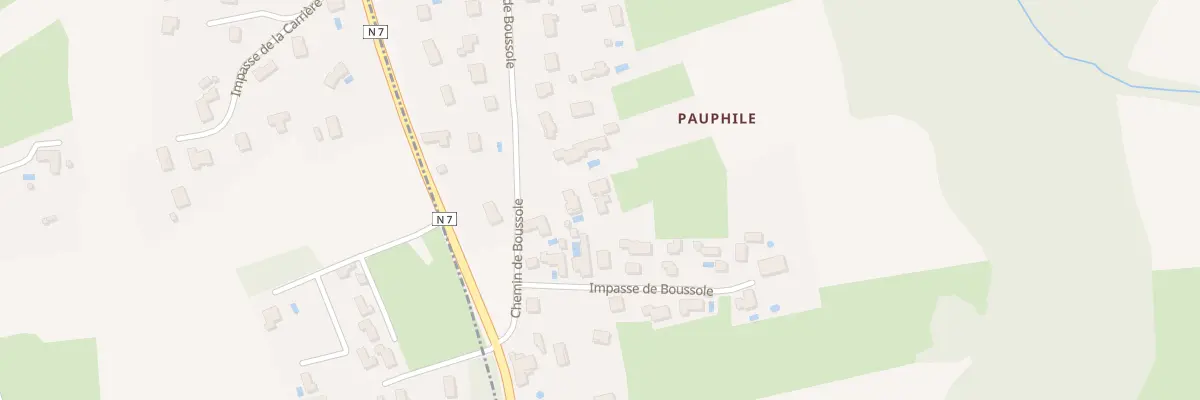 Plan du 823 Che de Boussole à Chuzelles