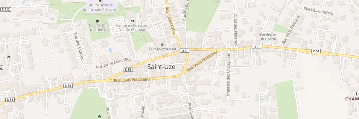 Plan du 3A Rue de l’Eglise à Saint-Uze