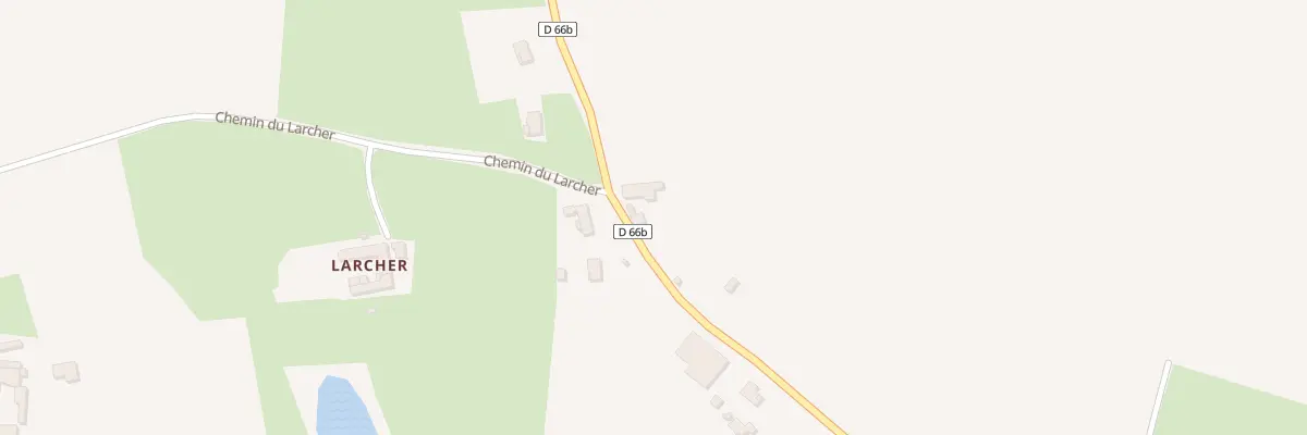 Plan du 1066 Rte de St Trivier à Chaneins
