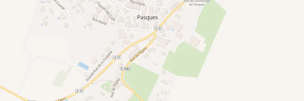 Plan du 7 Rue de l’Eglise à Pasques