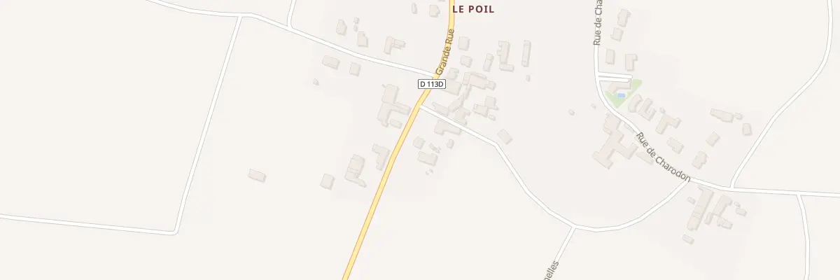 Plan du 5085 Grande Rue de le Poil à Montagny-lès-Beaune