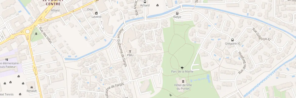 Plan du 27 Rue Urbain V au Pontet