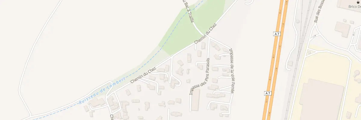 Plan du 9001C Le chez à Étoile-sur-Rhône