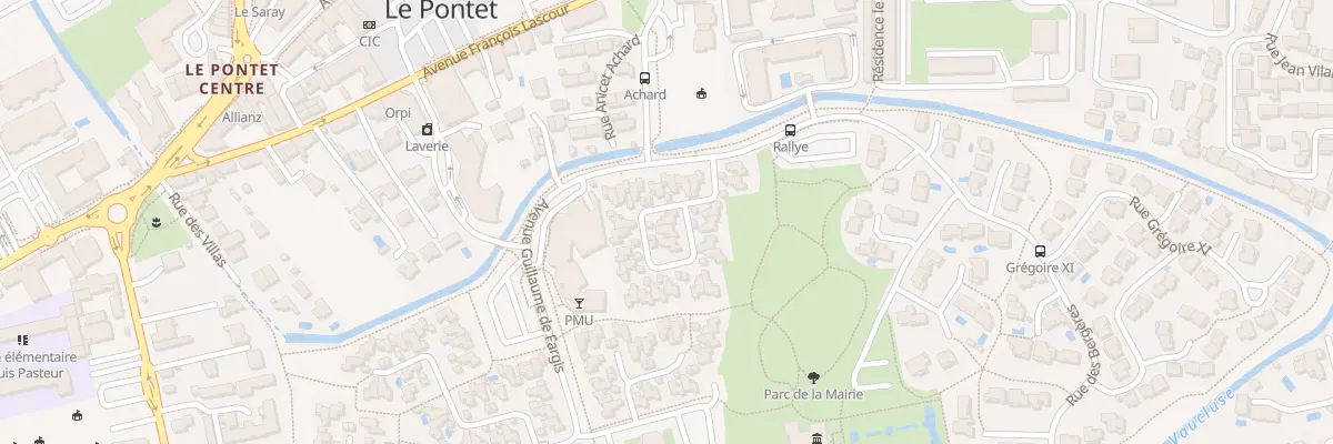 Plan du 10 Rue Urbain V au Pontet