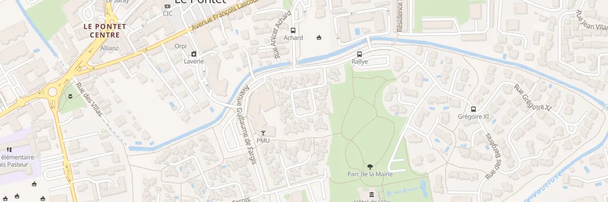 Plan du 12 Rue Urbain V au Pontet