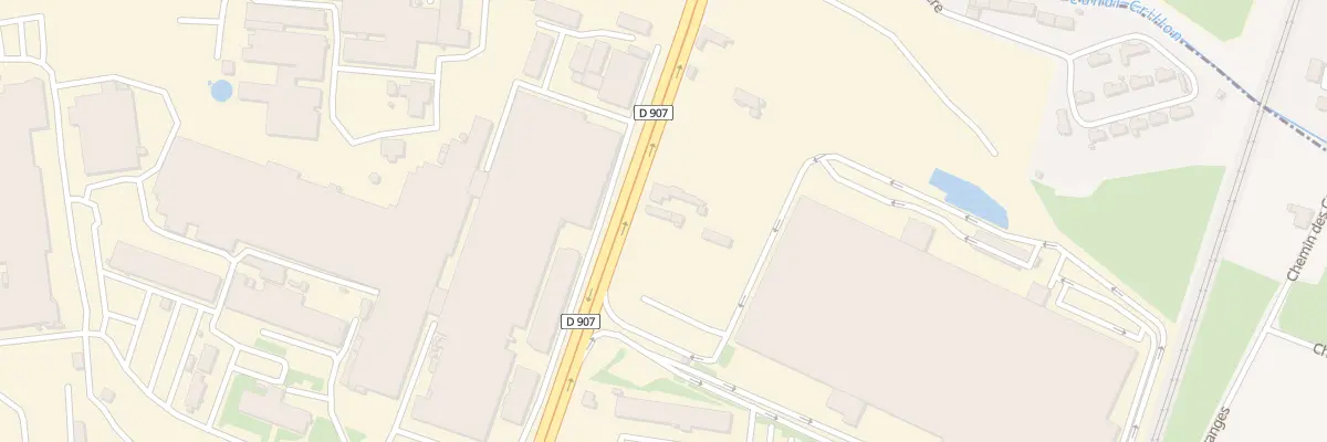 Plan du 2778 Rte de Sorgues (rd 907) au Pontet