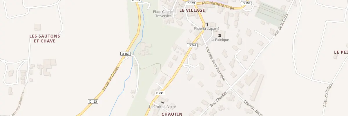 Plan du 5294 Le Village à Larnage