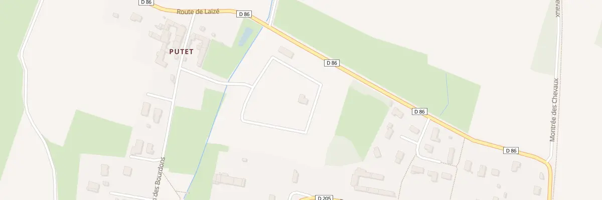 Plan du 25 Enclos du Château à Senozan