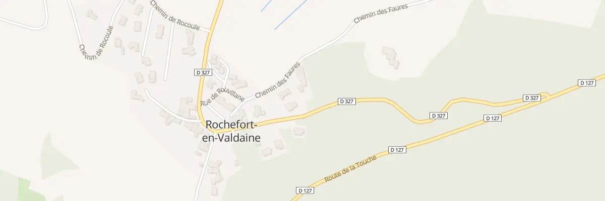 Plan du 5102 La Roche à Rochefort-en-Valdaine