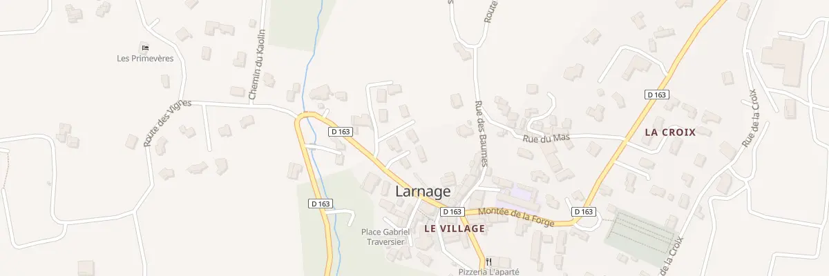 Plan du 95 Rue des Terres Blanches à Larnage