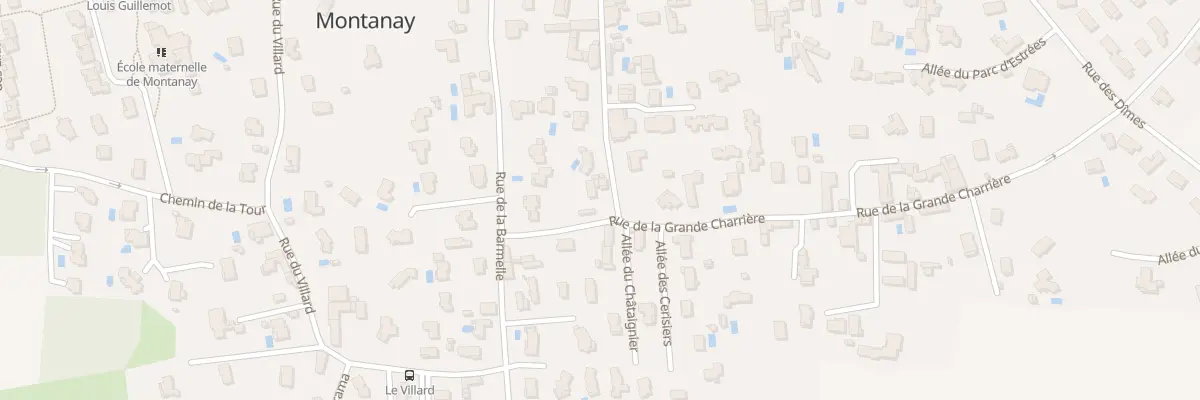 Plan du 454 Rue de la Croix Blanche à Montanay