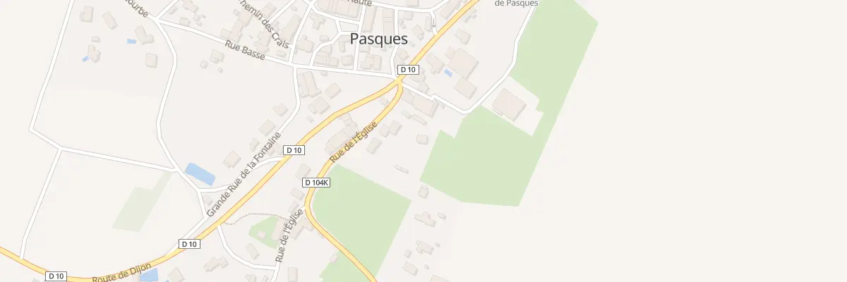 Plan du 5 Rue de l’Eglise à Pasques