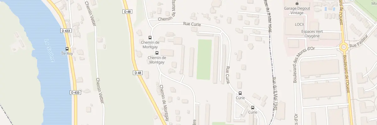 Plan du 8 Rue Ampère à Fontaines-sur-Saône