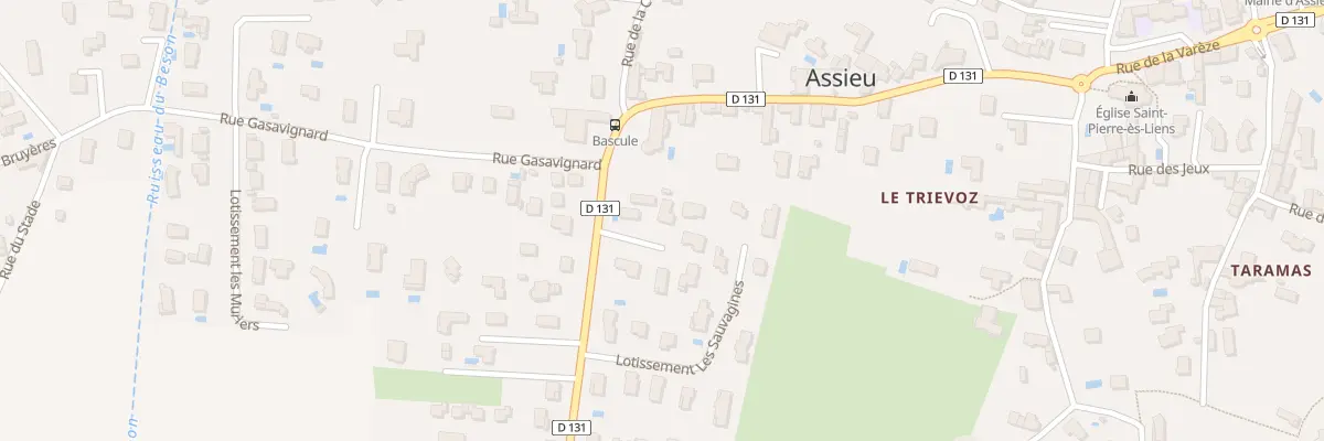 Plan du 23 Lot le Clos d’Opale à Assieu