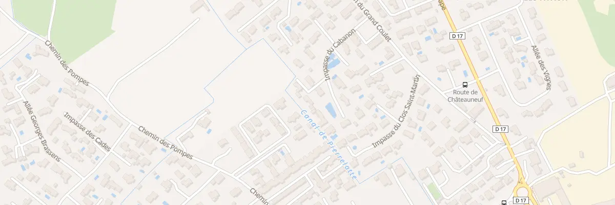 Plan du 13 Imp du Cabanon à Sorgues