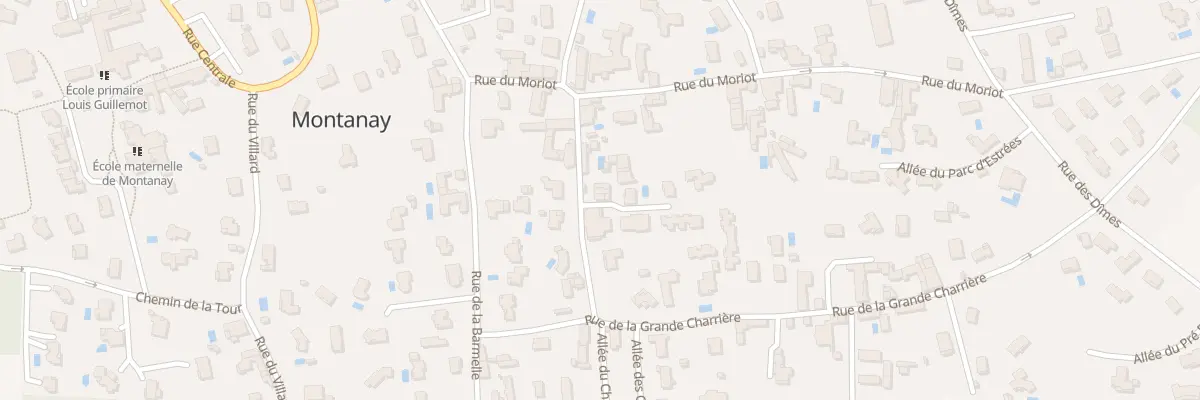 Plan du 375 Rue de la Croix Blanche à Montanay