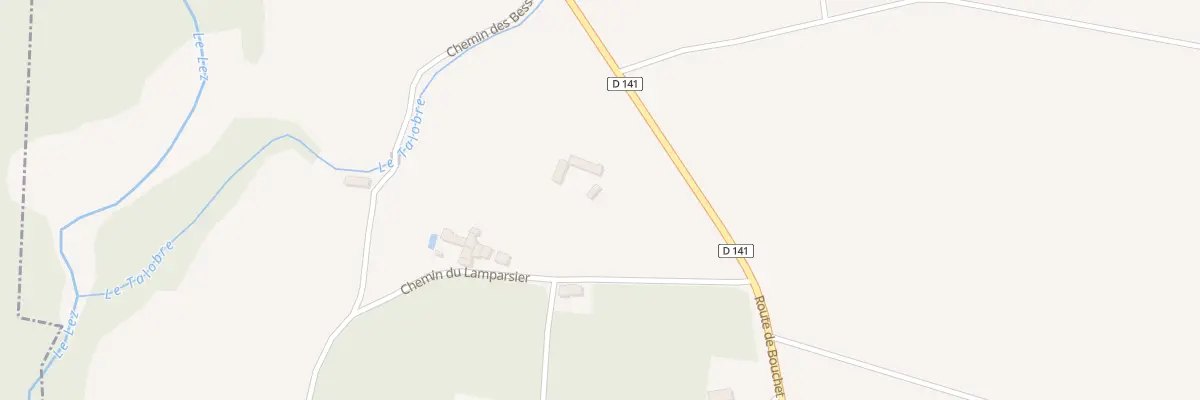 Plan du 5329 Roche Chausson à La Baume-de-Transit