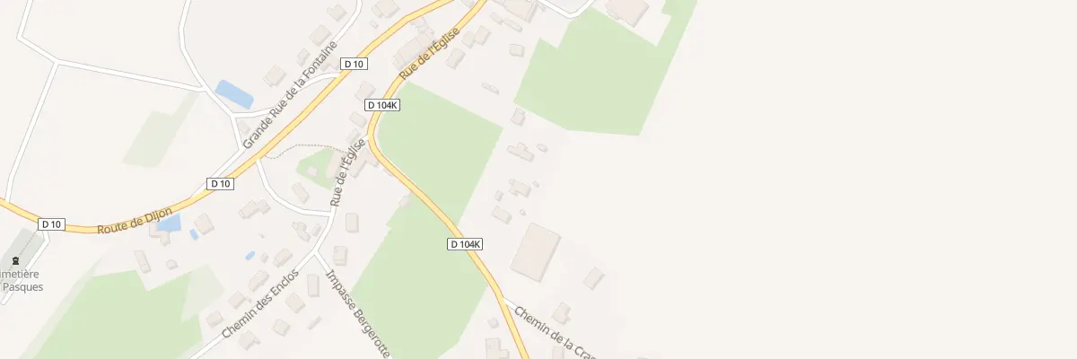 Plan du 5 Rue de Lantenay à Pasques