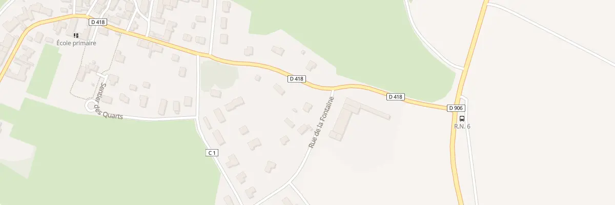 Plan du 5126 Rue de la Canne à Beaumont-sur-Grosne