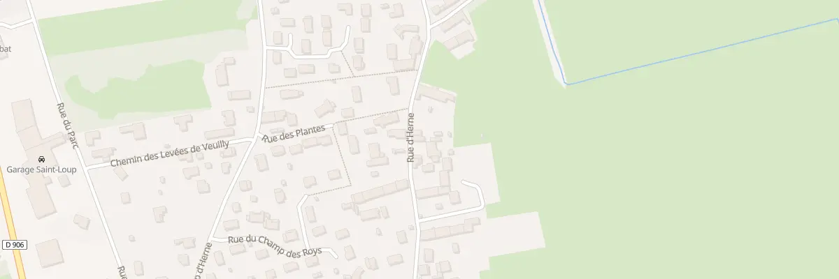 Plan du 40 Rue d’Herne à Saint-Loup-de-Varennes