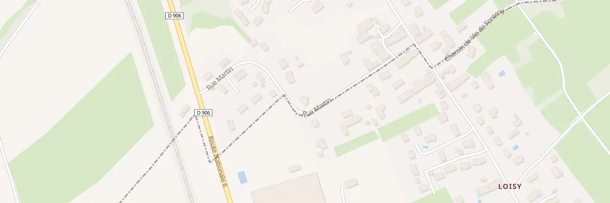 Plan du 10 Rue Martin à Saint-Loup-de-Varennes