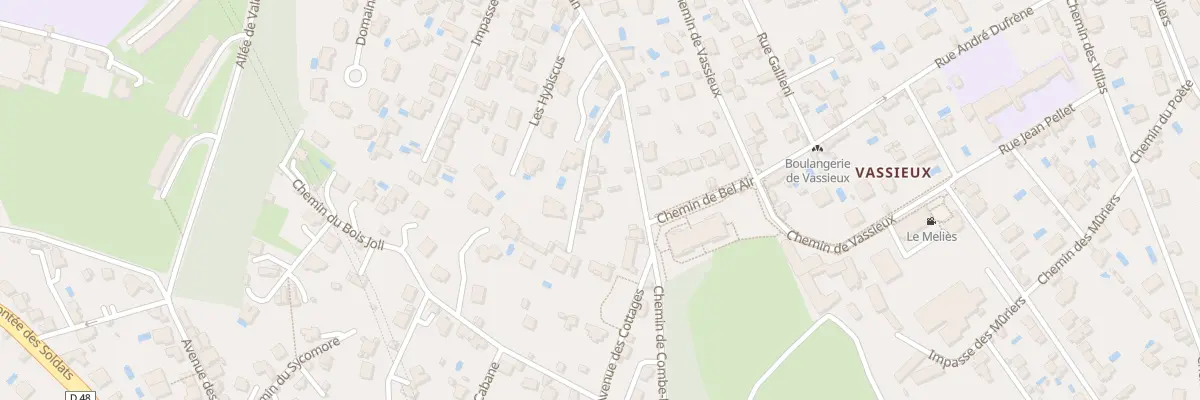 Plan du 469 Che de Combe Martin à Caluire-et-Cuire