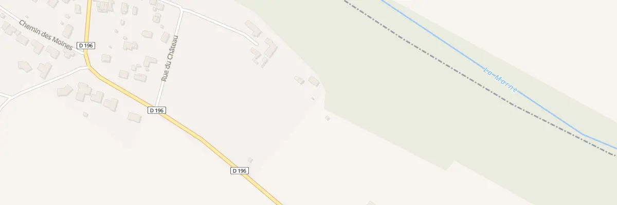 Plan du 1 Rte de Moéslains à Laneuville-au-Pont