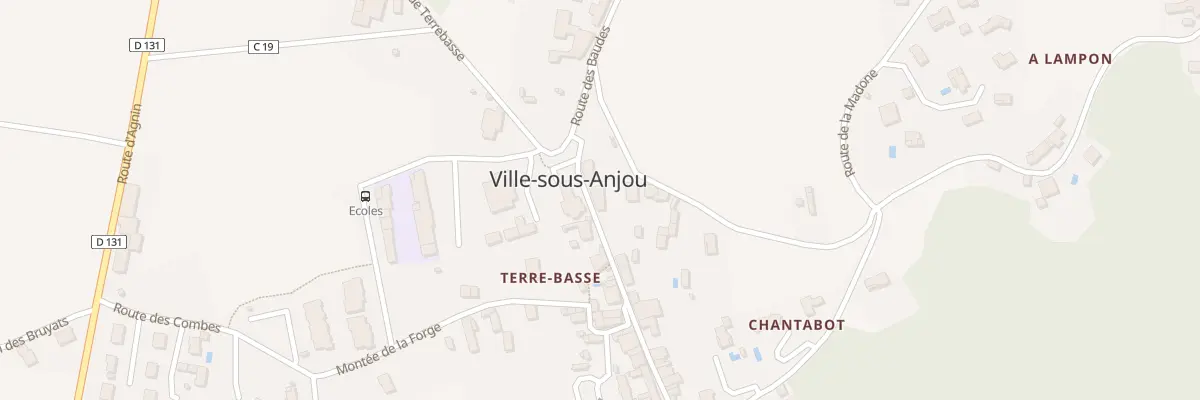 Plan du 3 Rue Émile Romanet à Ville-sous-Anjou