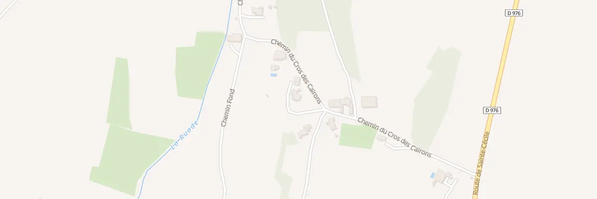 Plan du 285 Che du Cros des Cayrons à Sérignan-du-Comtat
