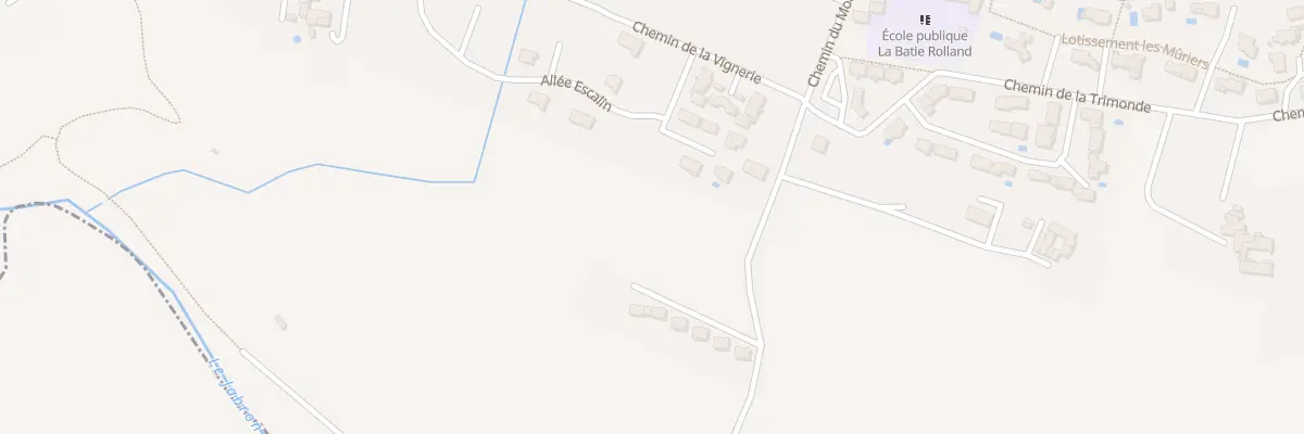 Plan du 2 All du Moulin 2 à La Bâtie-Rolland