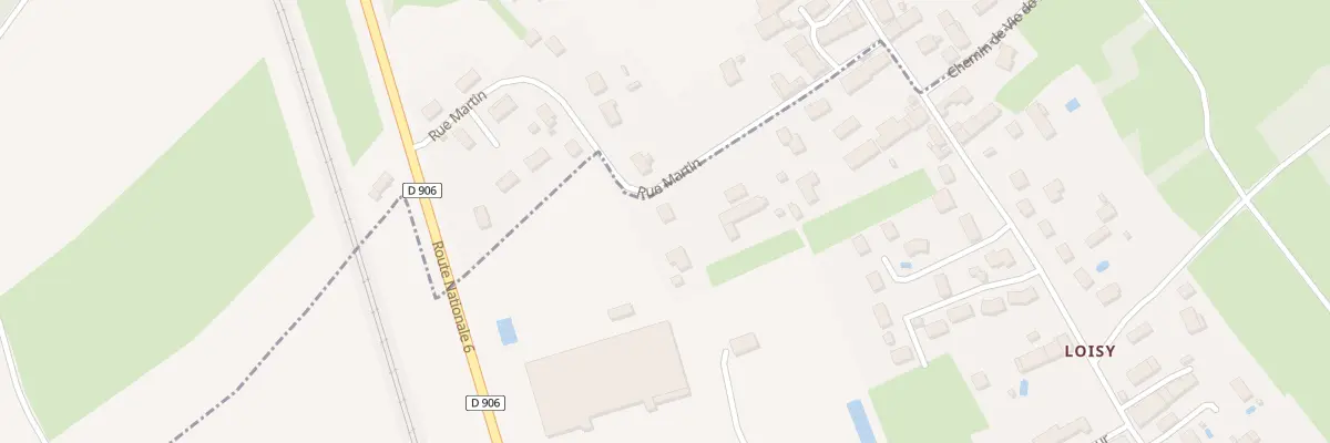 Plan du 11 Rue Martin à Varennes-le-Grand