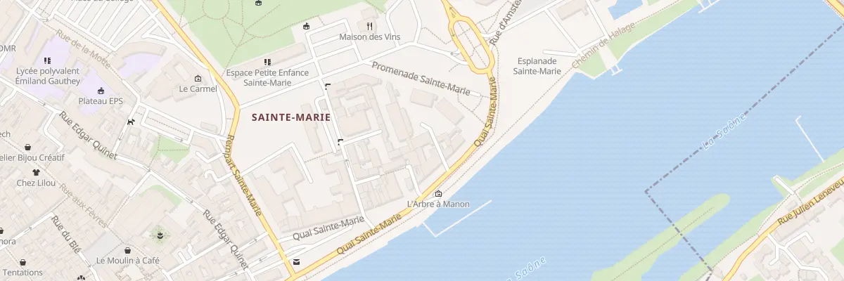 Plan du 12C Quai Sainte-marie à Chalon-sur-Saône