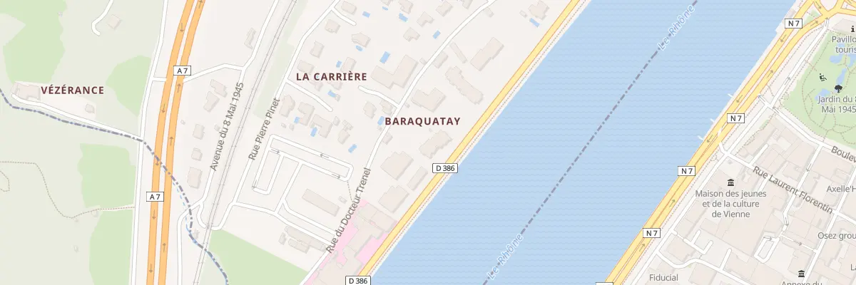 Plan du 405 Rue Doc Trenel à Sainte-Colombe