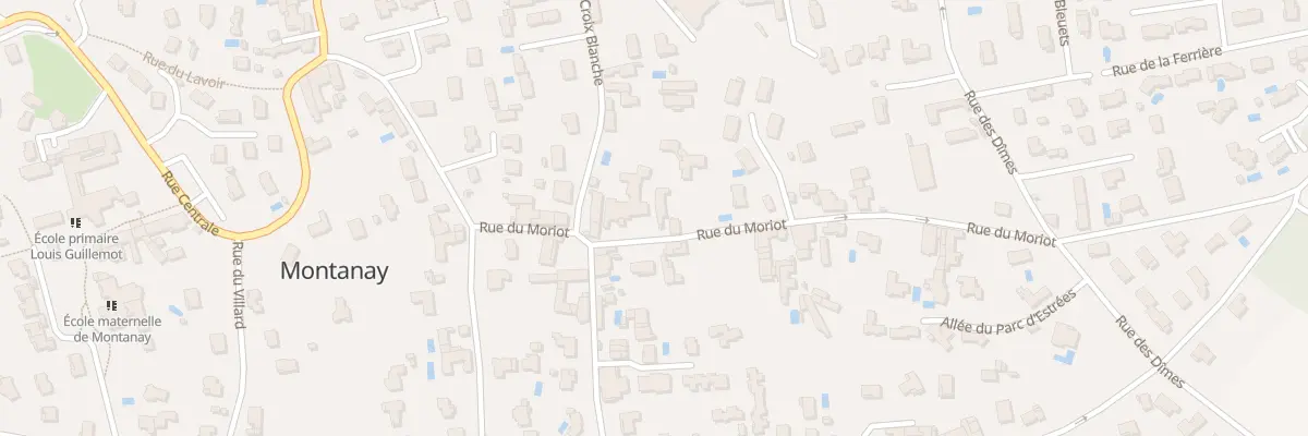 Plan du 137 Rue du Moriot à Montanay