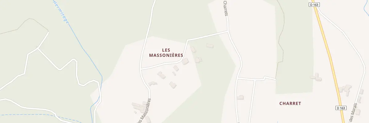 Plan du 5033 Les Massonieres à Larnage