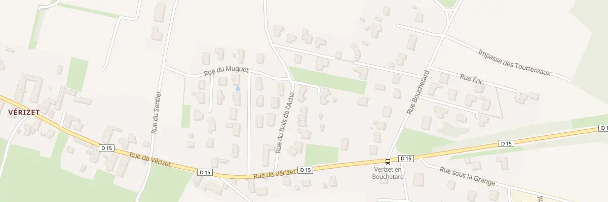 Plan du 8 Rue du Bois de l’Ache à Viré