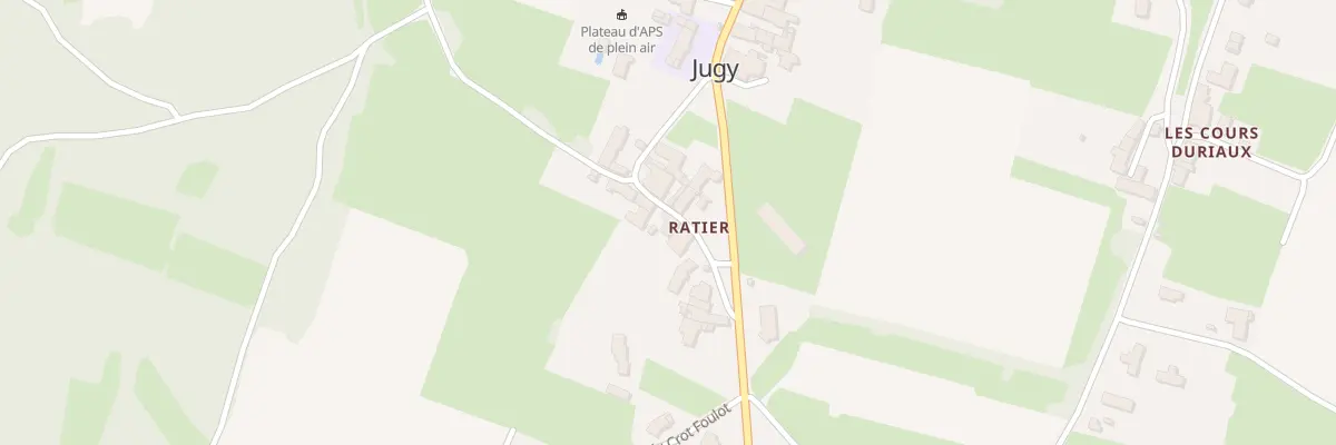 Plan du 5095 A Ratier à Jugy