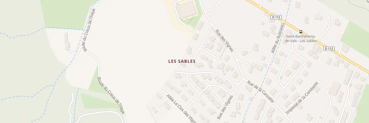 Plan du 9 All le Clos des Sables à Saint-Barthélemy-de-Vals