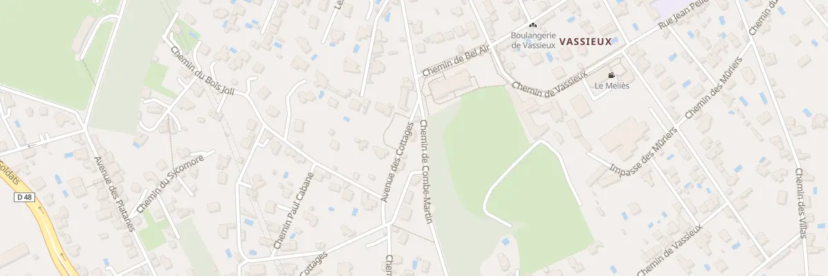 Plan du 36 Av des Cottages à Caluire-et-Cuire