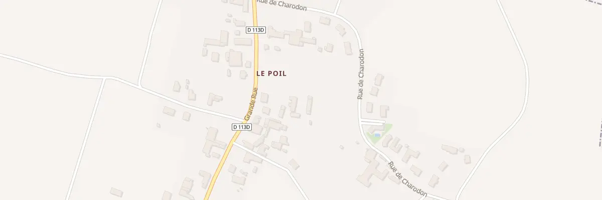 Plan du 11 Grande Rue de le Poil à Montagny-lès-Beaune